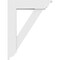 Ekena Millwork Standard Traditional Architectural Grade PVC Bracket with Traditional Ends, 3"W x 18"D x 24"H BKTP03X18X24TRA01 - alternate 2